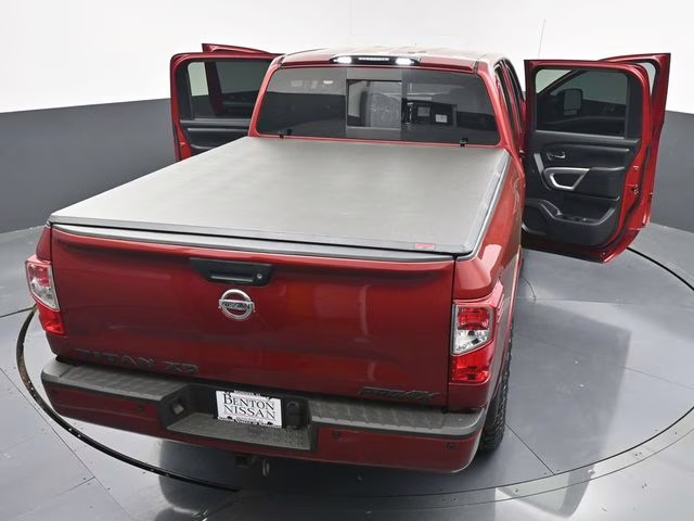 2019 Cayenne Red Metallic Nissan Titan XD PRO-4X 4X4 Truck