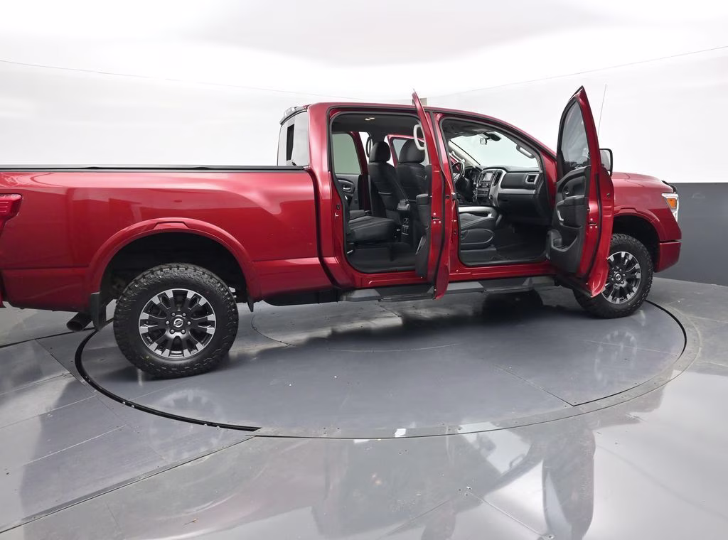 2019 Cayenne Red Metallic Nissan Titan XD PRO-4X 4X4 Truck