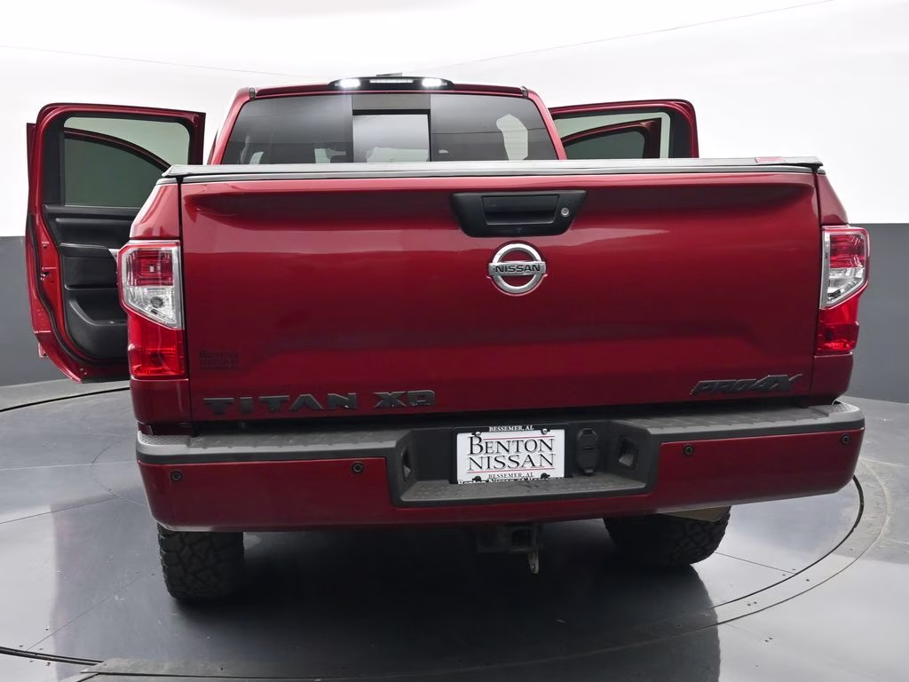 2019 Cayenne Red Metallic Nissan Titan XD PRO-4X 4X4 Truck