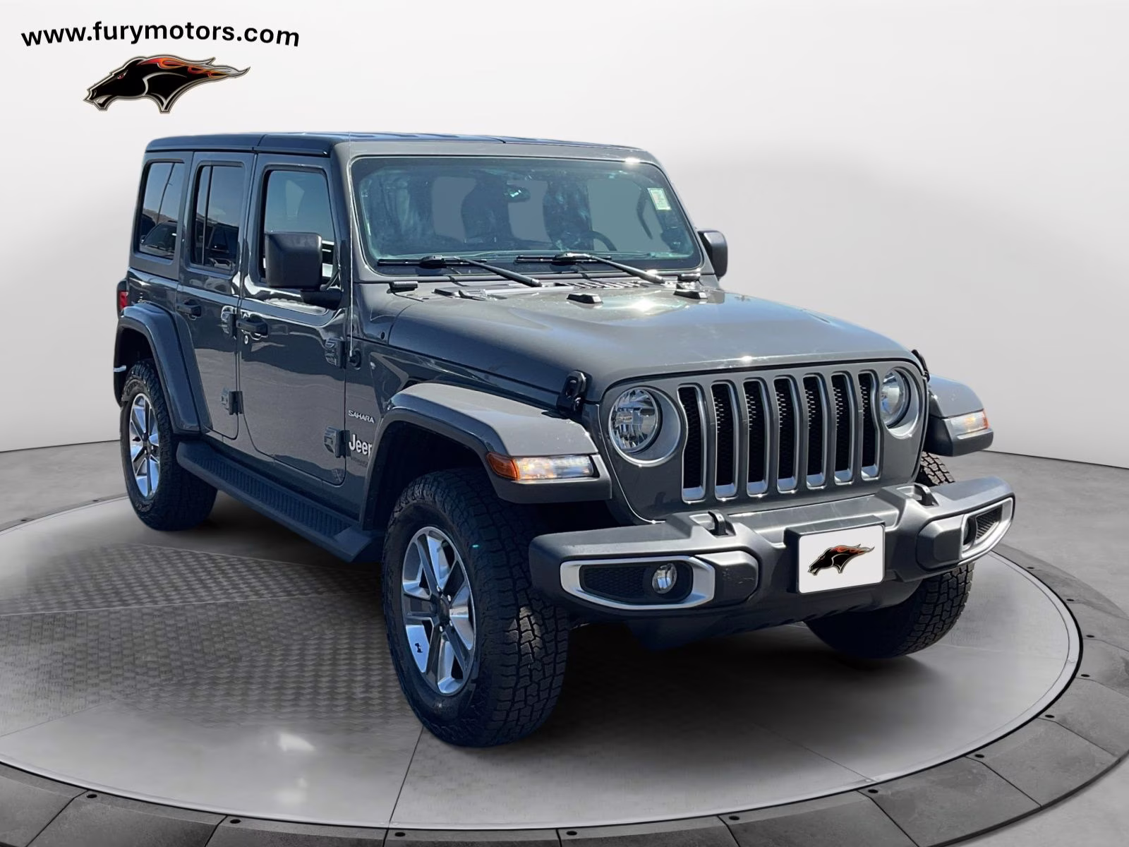 2020 Sting-Gray Clearcoat Jeep Wrangler Unlimited Sahara 4X4 SUV