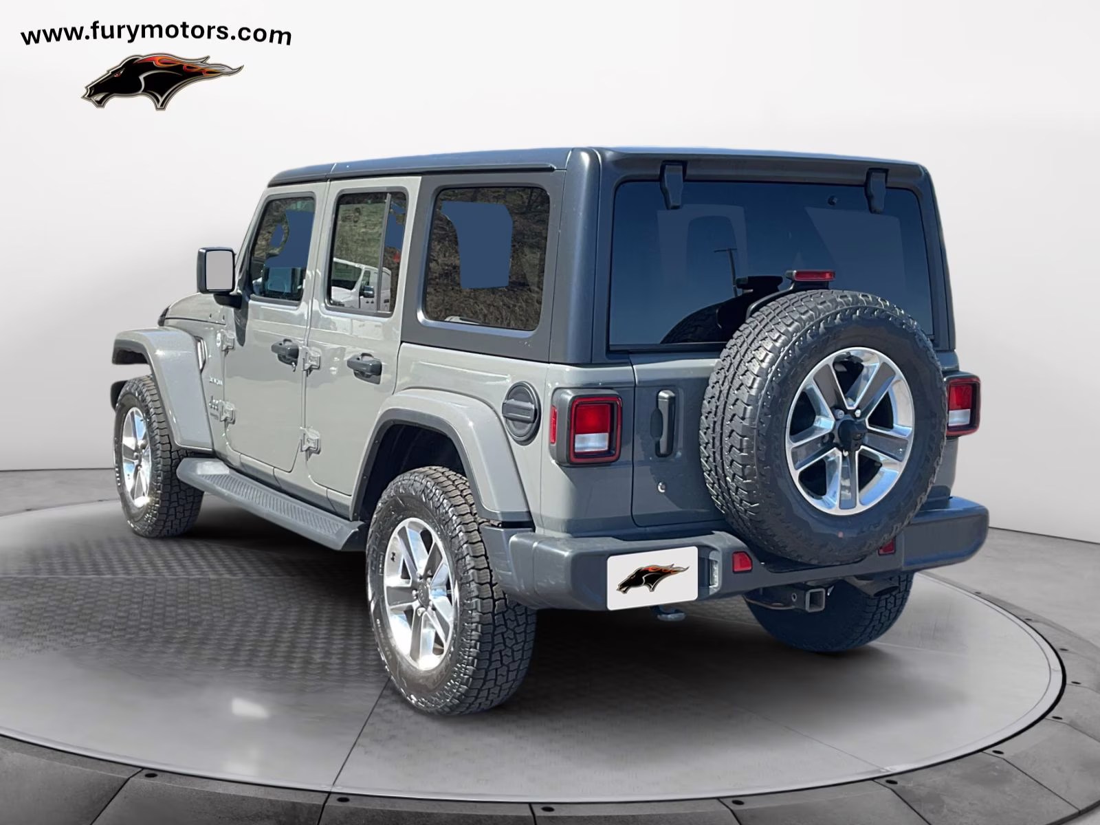 2020 Sting-Gray Clearcoat Jeep Wrangler Unlimited Sahara 4X4 SUV