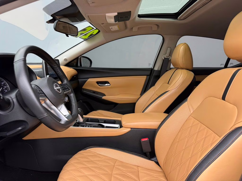 2025 Aspen White Tricoat Nissan Sentra SV FWD Sedan