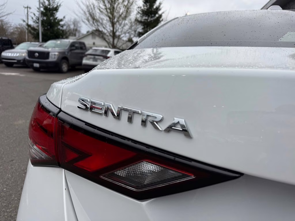 2025 Aspen White Tricoat Nissan Sentra SV FWD Sedan