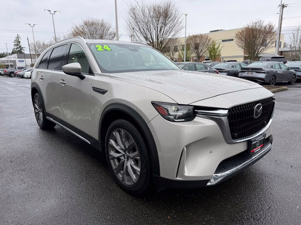 2024 Platinum Quartz Mazda CX-90 3.3 Turbo Premium AWD SUV