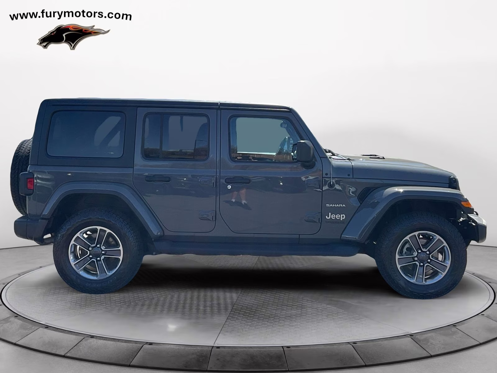 2020 Sting-Gray Clearcoat Jeep Wrangler Unlimited Sahara 4X4 SUV