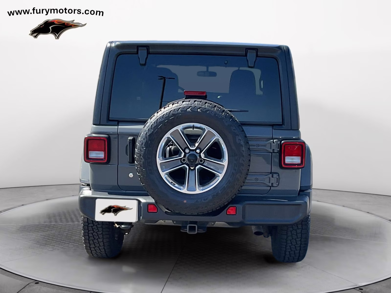 2020 Sting-Gray Clearcoat Jeep Wrangler Unlimited Sahara 4X4 SUV