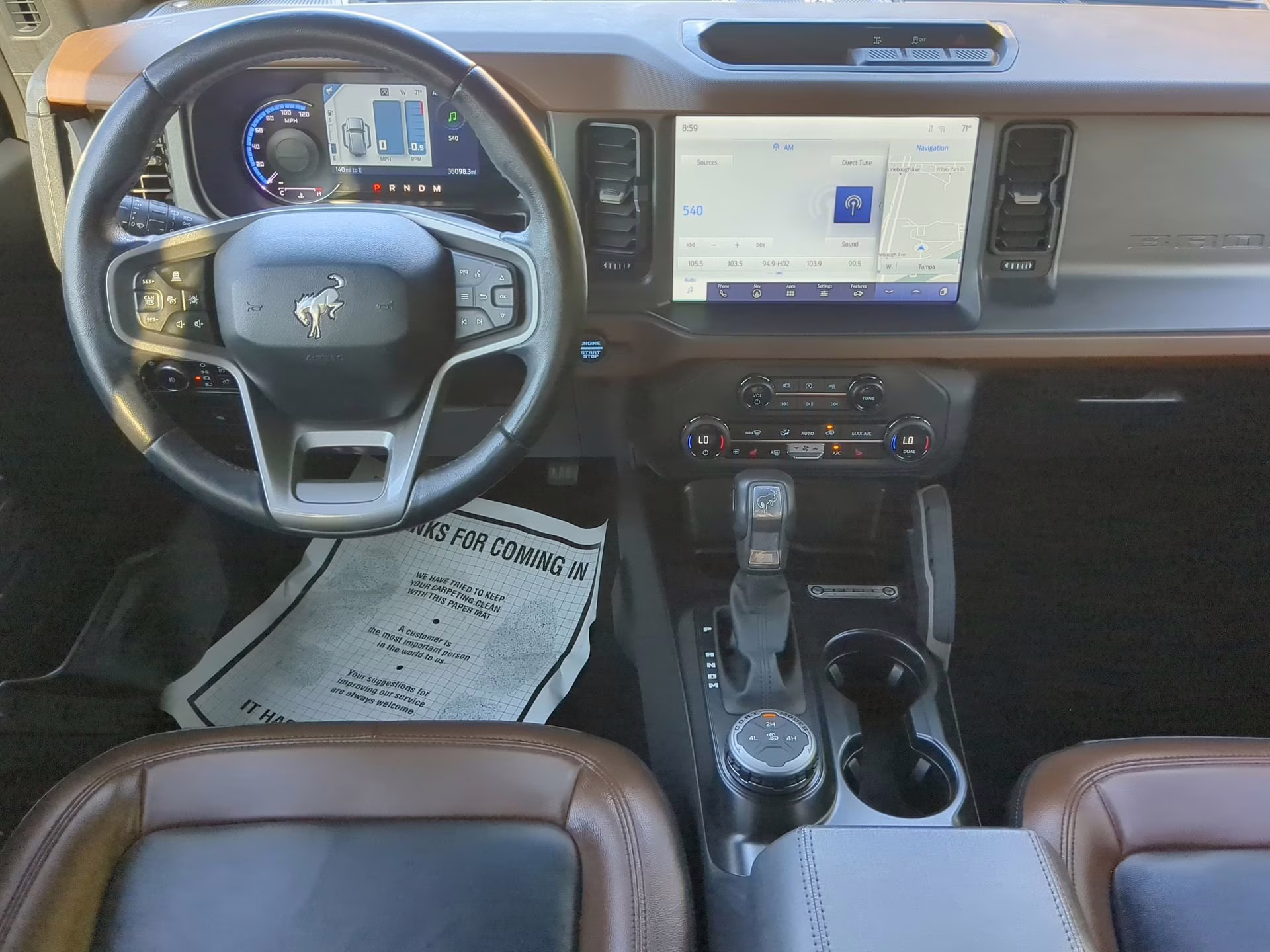 2024 Cactus Gray Ford Bronco Outer Banks 4X4 Convertible