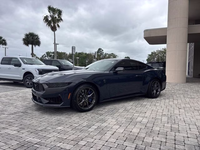 2025 Blue Ford Mustang Dark Horse RWD Coupe