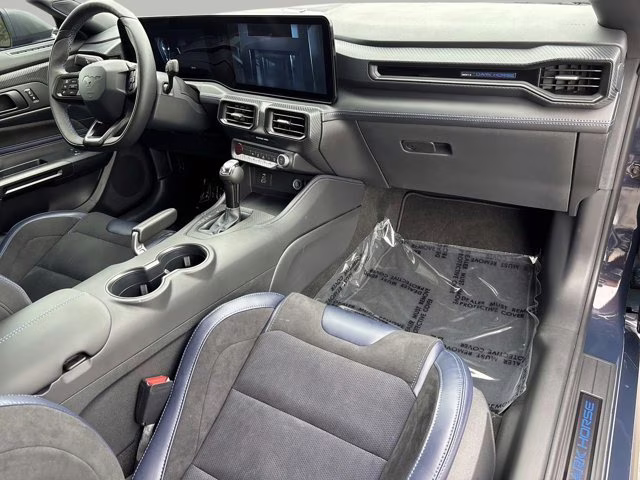 2025 Blue Ford Mustang Dark Horse RWD Coupe