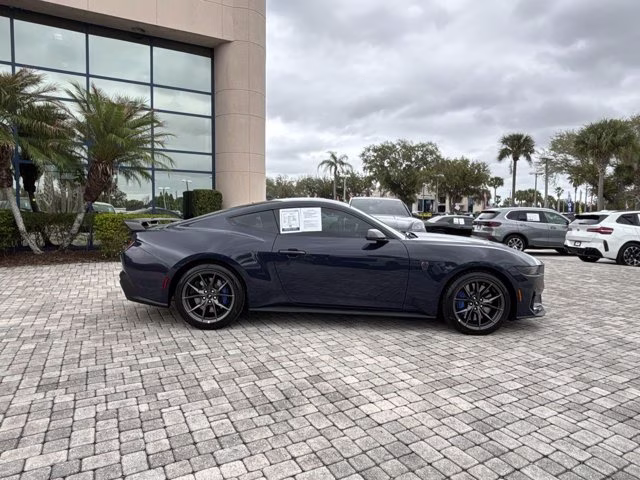 2025 Blue Ford Mustang Dark Horse RWD Coupe