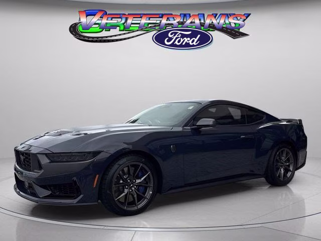 2025 Blue Ember Metallic Ford Mustang Dark Horse RWD Coupe