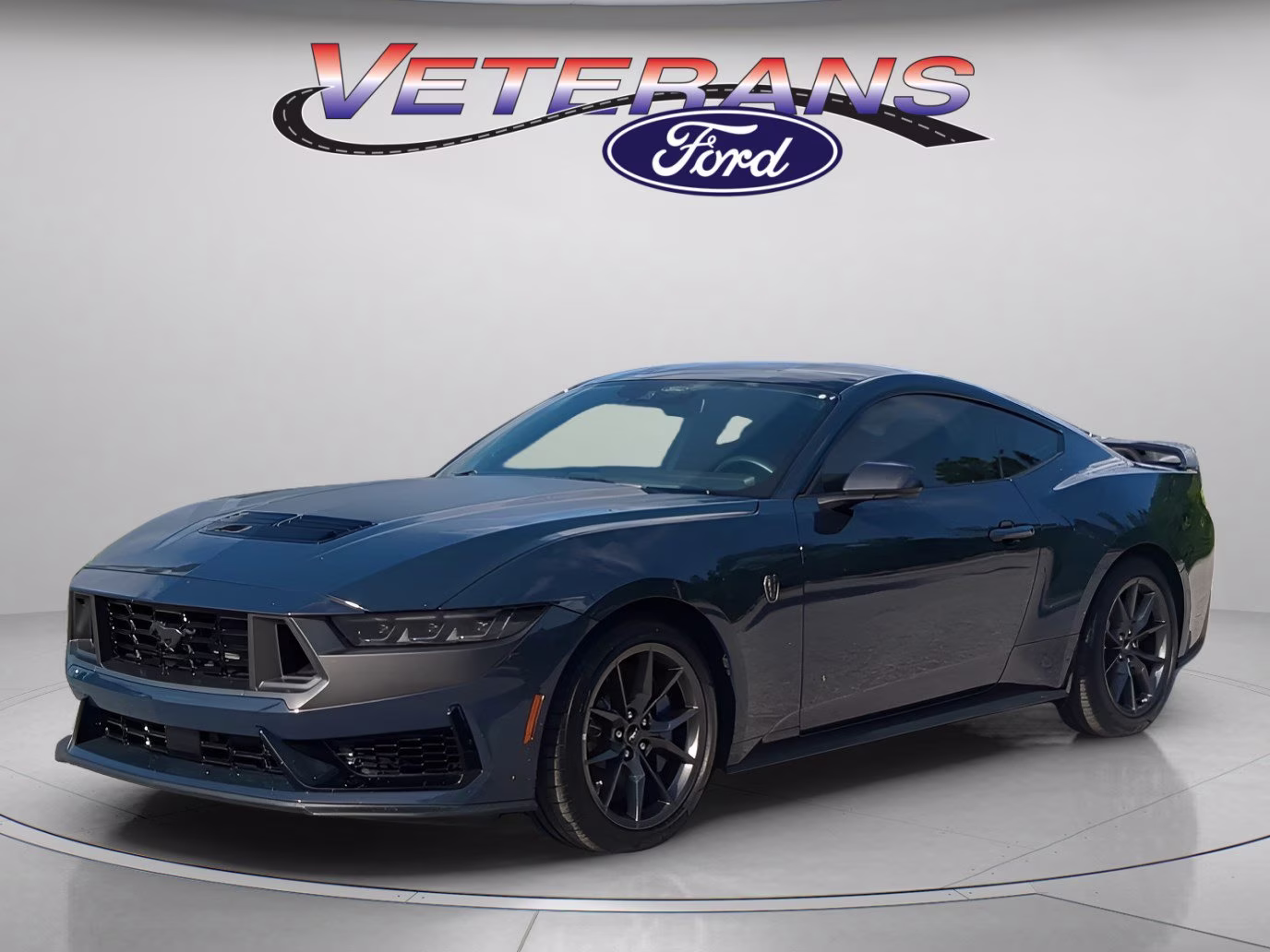 2025 Blue Ember Metallic Ford Mustang Dark Horse RWD Coupe