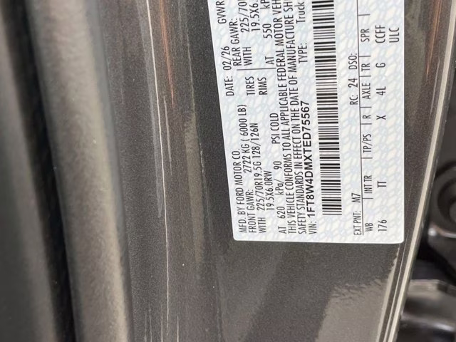 2026 Carbonized Gray Metallic Ford Super Duty F-450 DRW Platinum 4X4 Truck