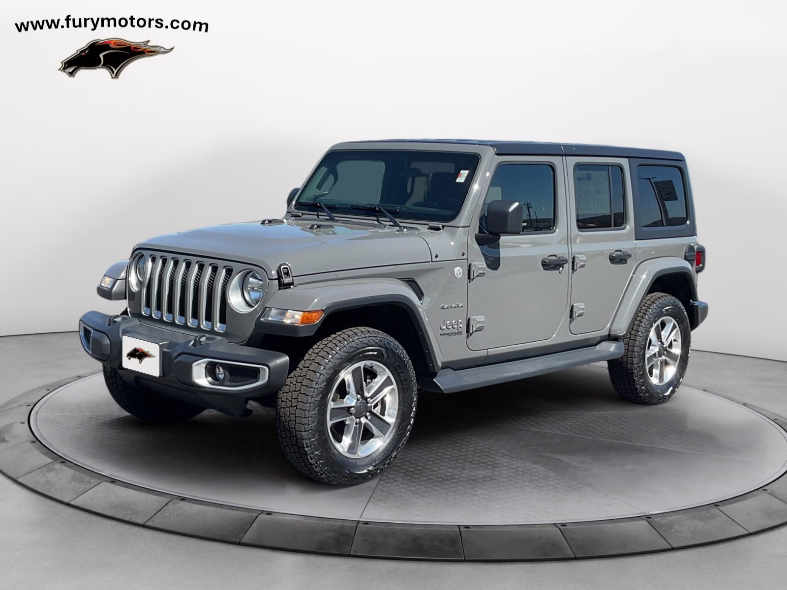 2020 Sting-Gray Clearcoat Jeep Wrangler Unlimited Sahara 4X4 SUV
