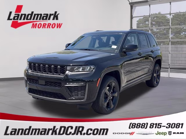 2026 Diamond Black Crystal Pearlcoat Jeep Grand Cherokee Limited 4X4 SUV