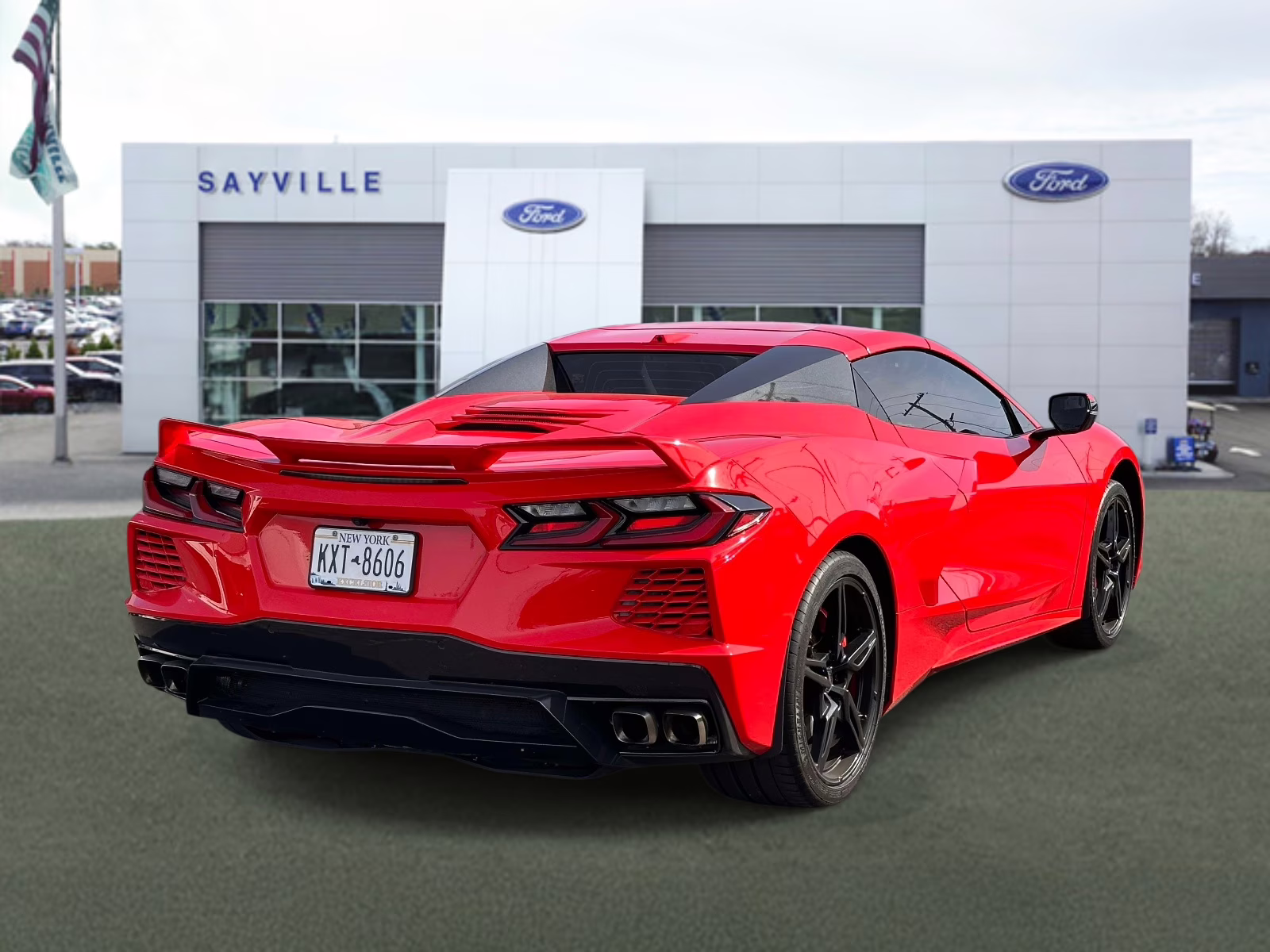 2022 Red Mist Metallic Tintcoat Chevrolet Corvette 2dr Stingray Conv w/3LT RWD Sedan