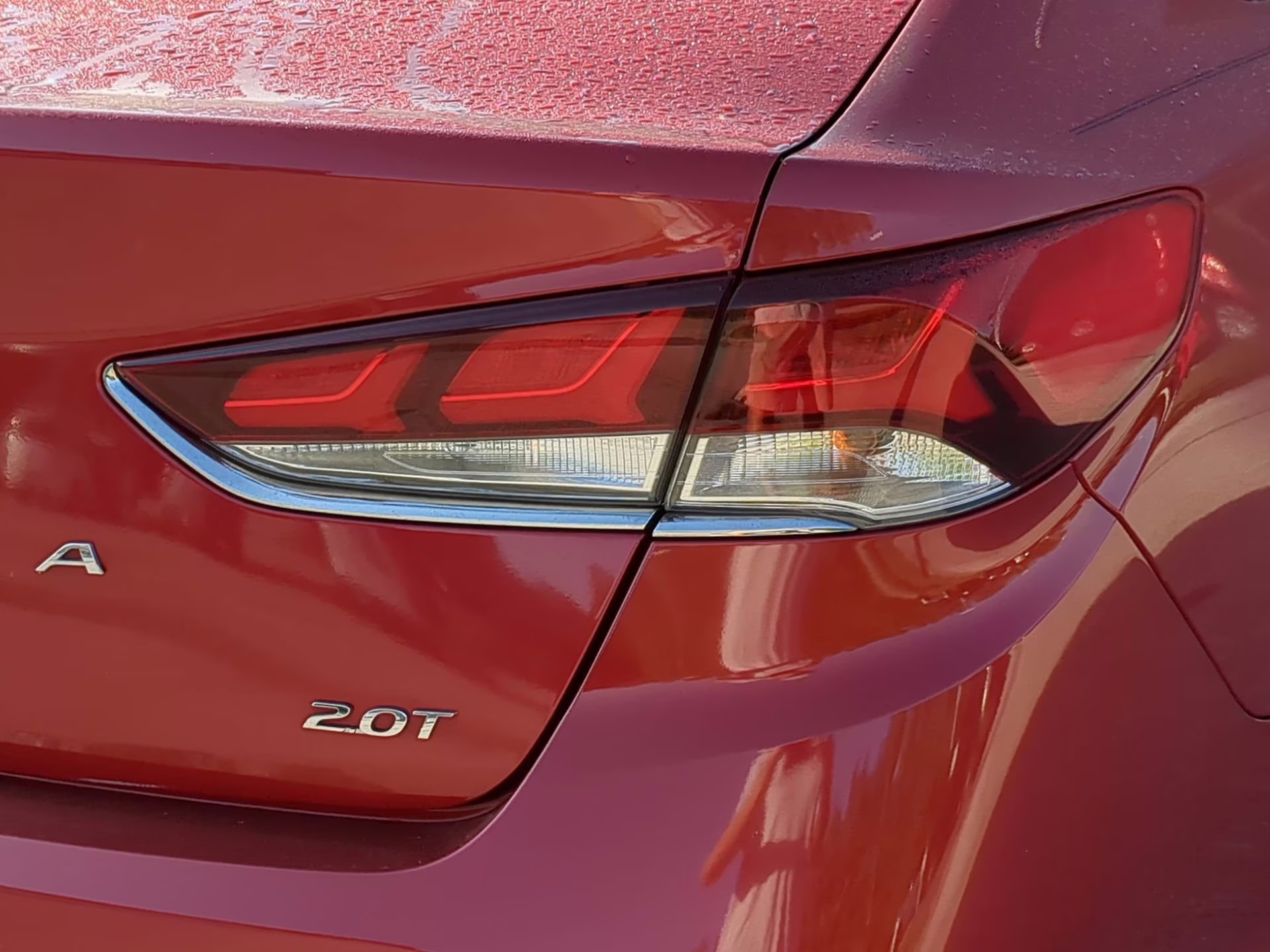 2019 Scarlet Red Hyundai Sonata Limited FWD Sedan