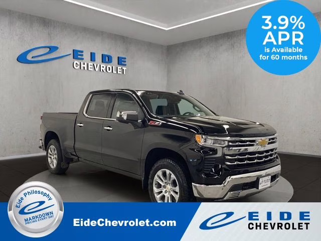 2026 Black Chevrolet Silverado 1500 LTZ 4X4 Truck