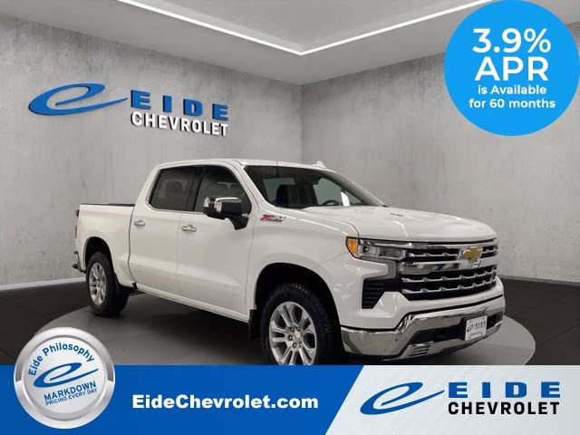 2026 Summit White Chevrolet Silverado 1500 LTZ 4X4 Truck