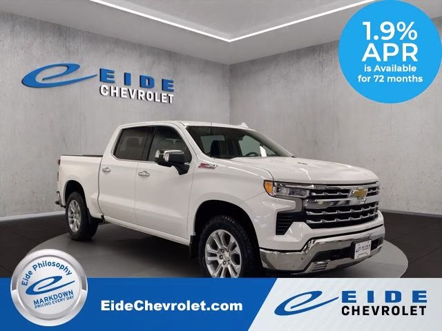 2026 Summit White Chevrolet Silverado 1500 LTZ 4X4 Truck