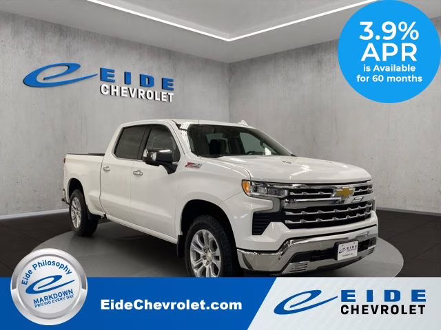 2026 Summit White Chevrolet Silverado 1500 LTZ 4X4 Truck