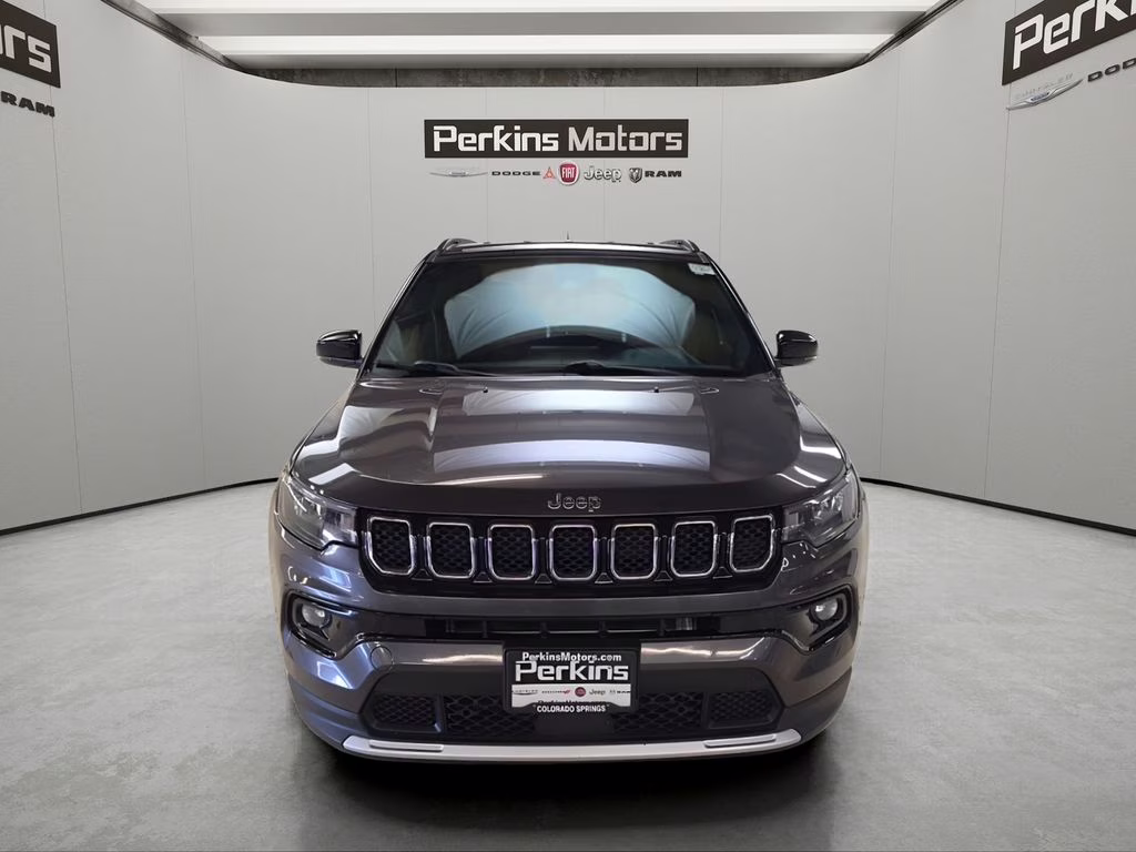 2023 Granite Crystal Metallic Clearcoat Jeep Compass Limited 4X4 SUV