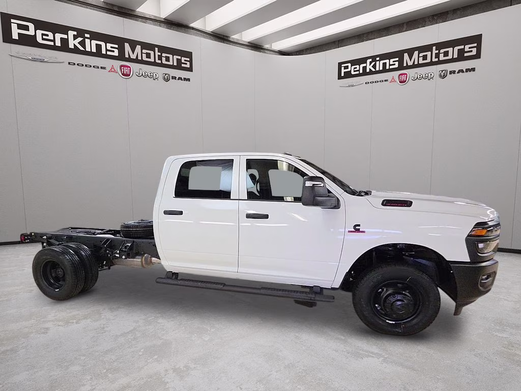 2026 Bright White Clearcoat Ram 3500 Tradesman 4X4 Truck