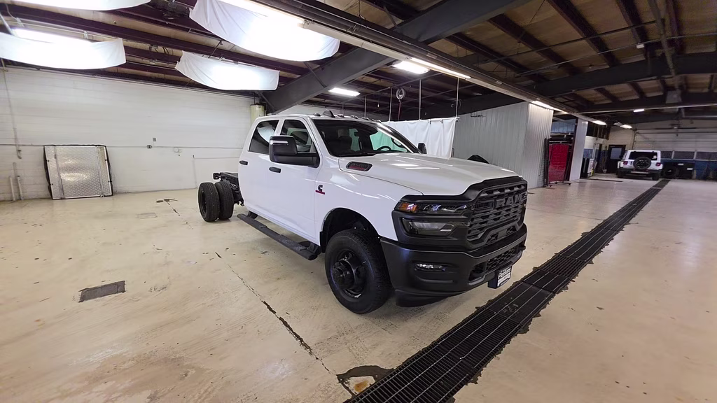 2026 Bright White Clearcoat Ram 3500 Tradesman 4X4 Truck