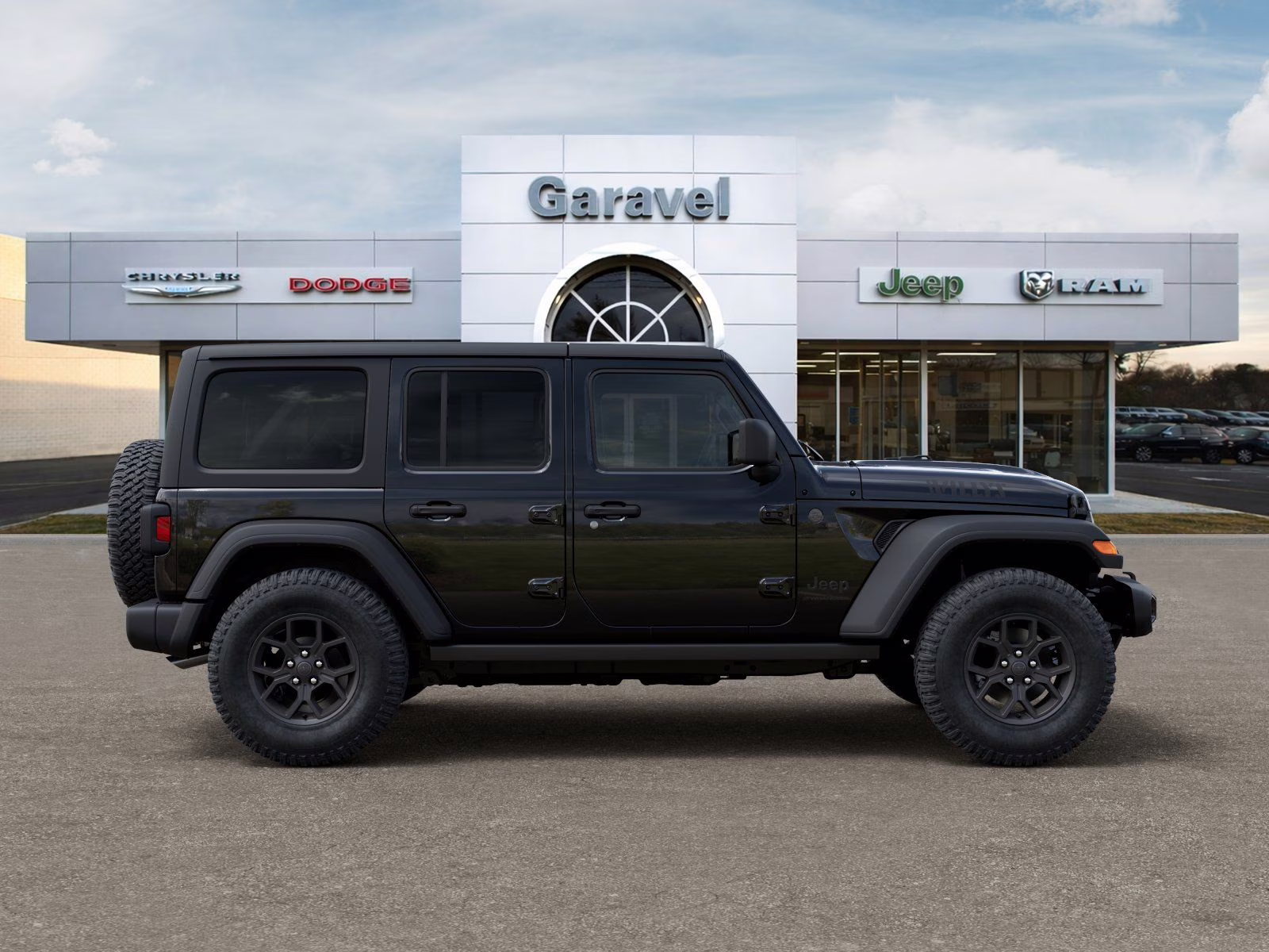 2026 Black Clearcoat Jeep Wrangler Willys 4X4 SUV