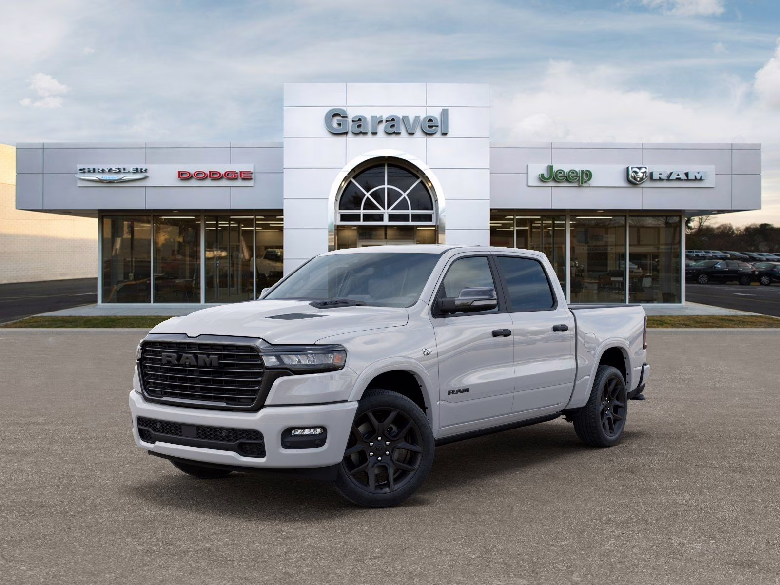 2026 Bright White Clearcoat Ram 1500 Laramie 4X4 Truck