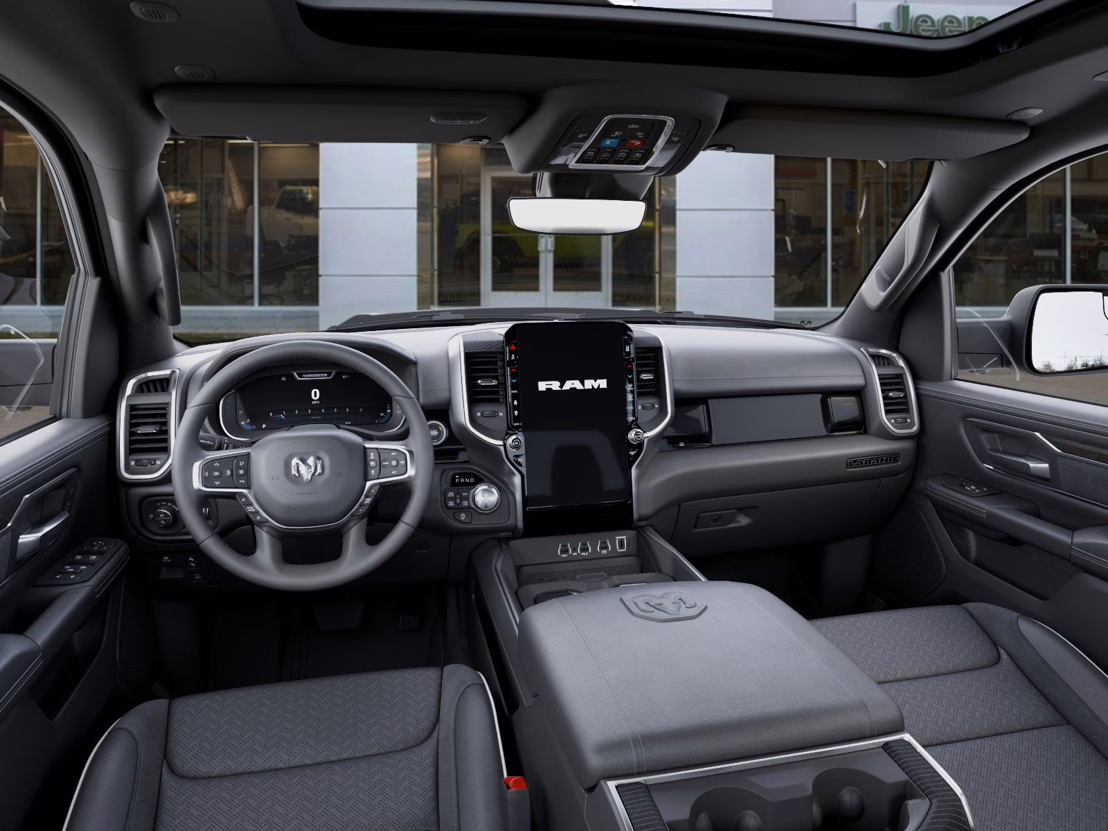 2026 Bright White Clearcoat Ram 1500 Laramie 4X4 Truck