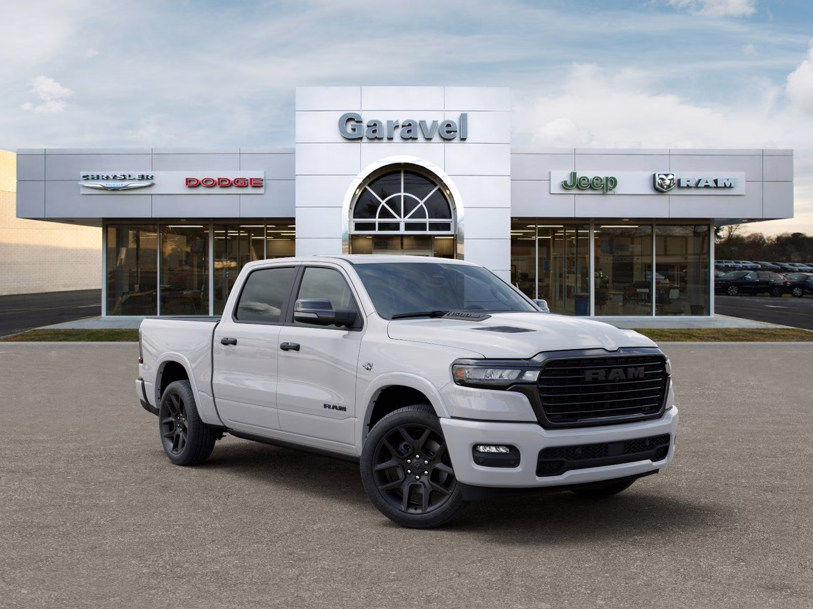2026 Bright White Clearcoat Ram 1500 Laramie 4X4 Truck
