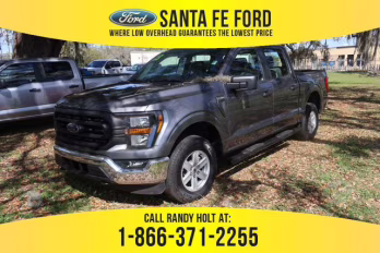 2023 Black Ford F-150 XL 4X4 Truck