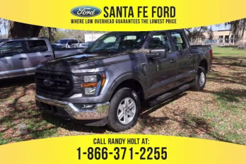 2023 Black Ford F-150 XL 4X4 Truck
