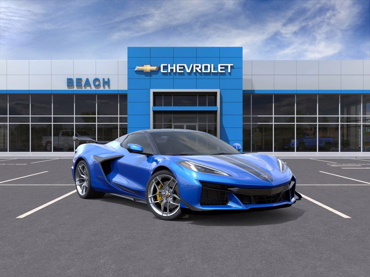 2026 Riptide Blue Metallic Chevrolet Corvette Z06 3LZ RWD Convertible