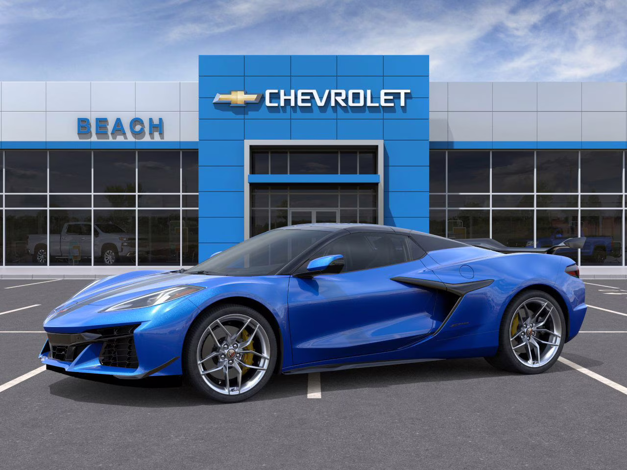 2026 Riptide Blue Metallic Chevrolet Corvette Z06 3LZ RWD Convertible