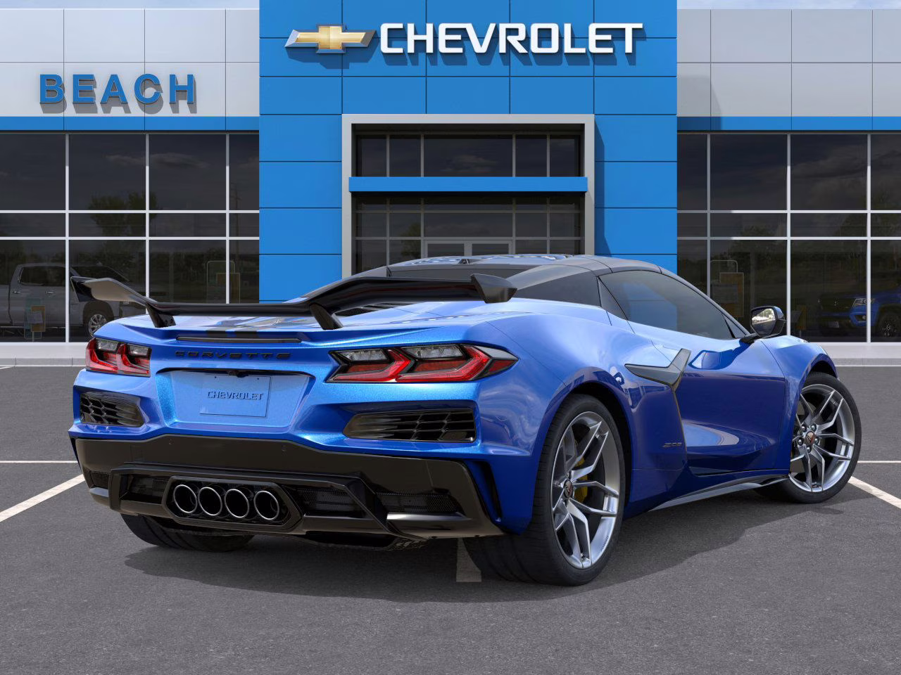 2026 Riptide Blue Metallic Chevrolet Corvette Z06 3LZ RWD Convertible
