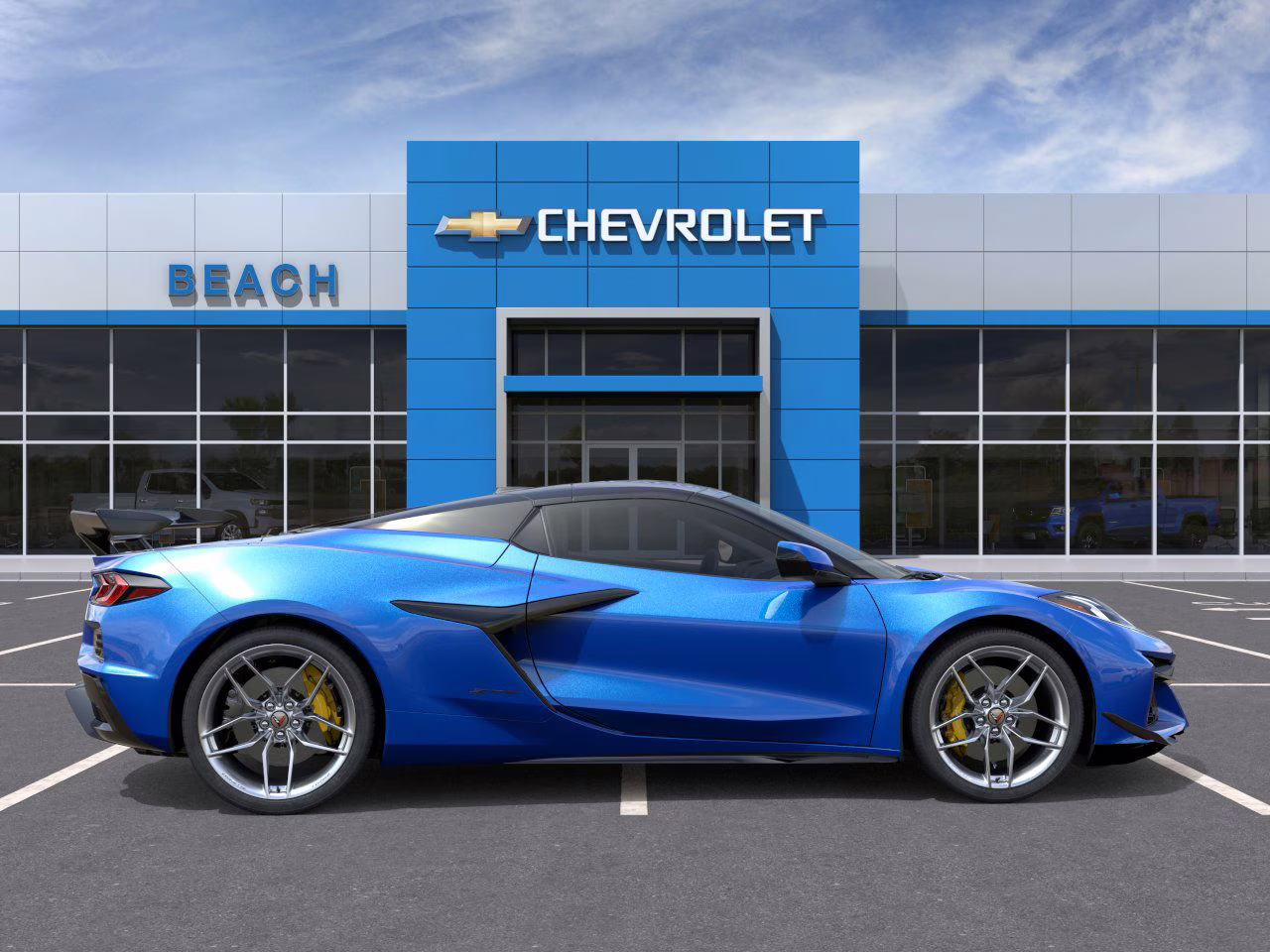 2026 Riptide Blue Metallic Chevrolet Corvette Z06 3LZ RWD Convertible