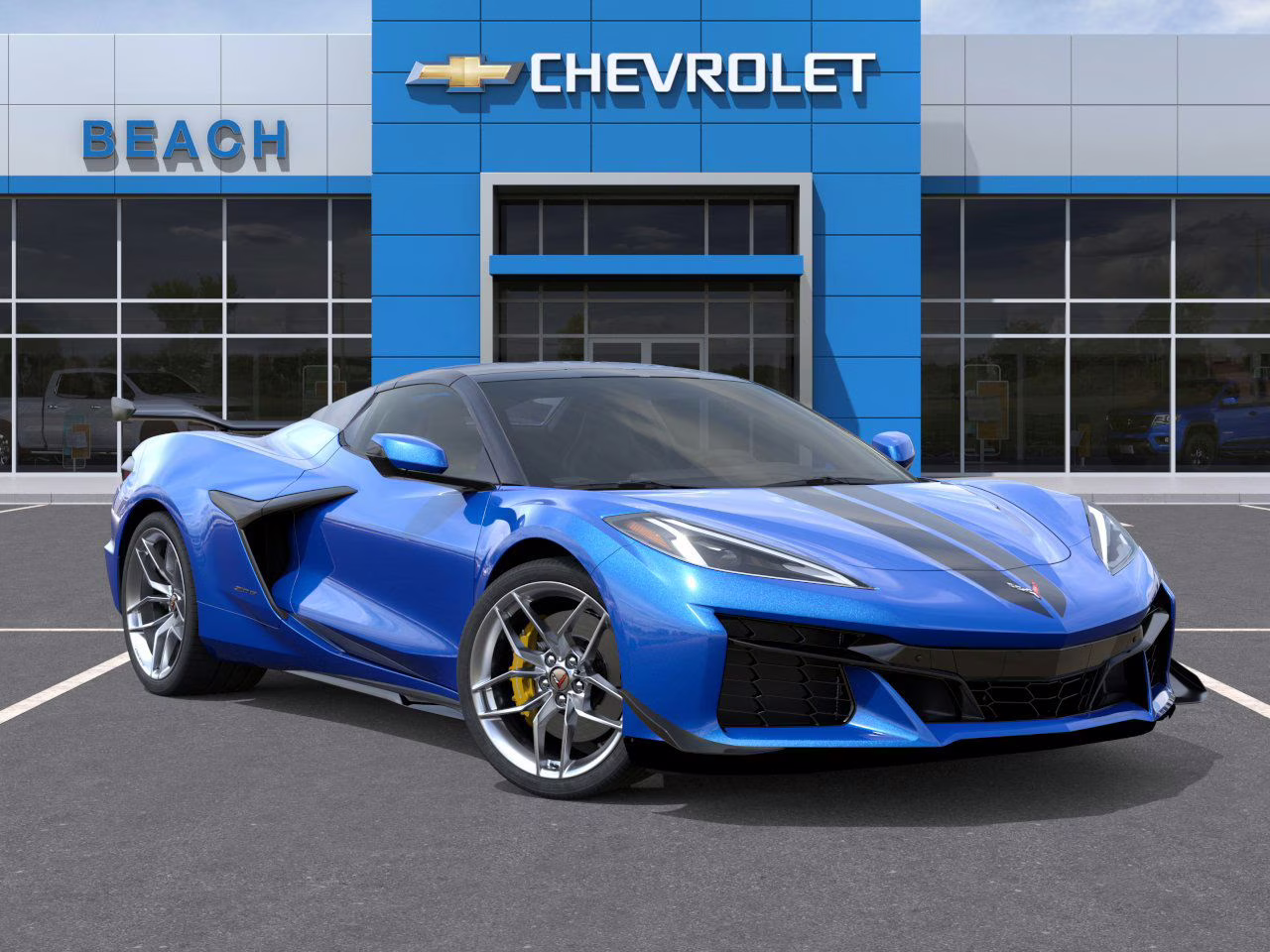 2026 Riptide Blue Metallic Chevrolet Corvette Z06 3LZ RWD Convertible