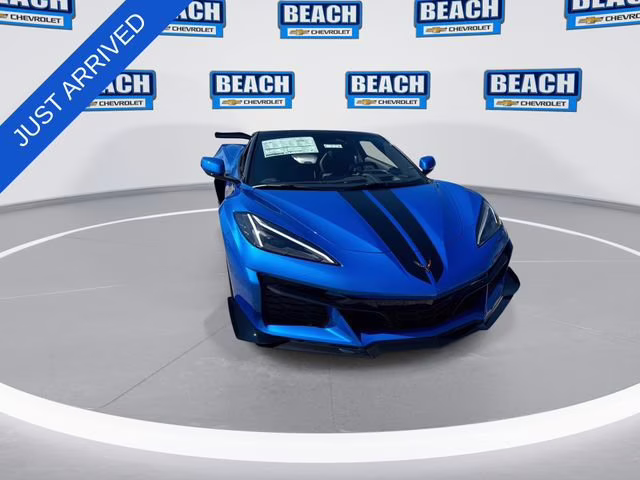 2026 Riptide Blue Metallic Chevrolet Corvette Z06 3LZ RWD Convertible