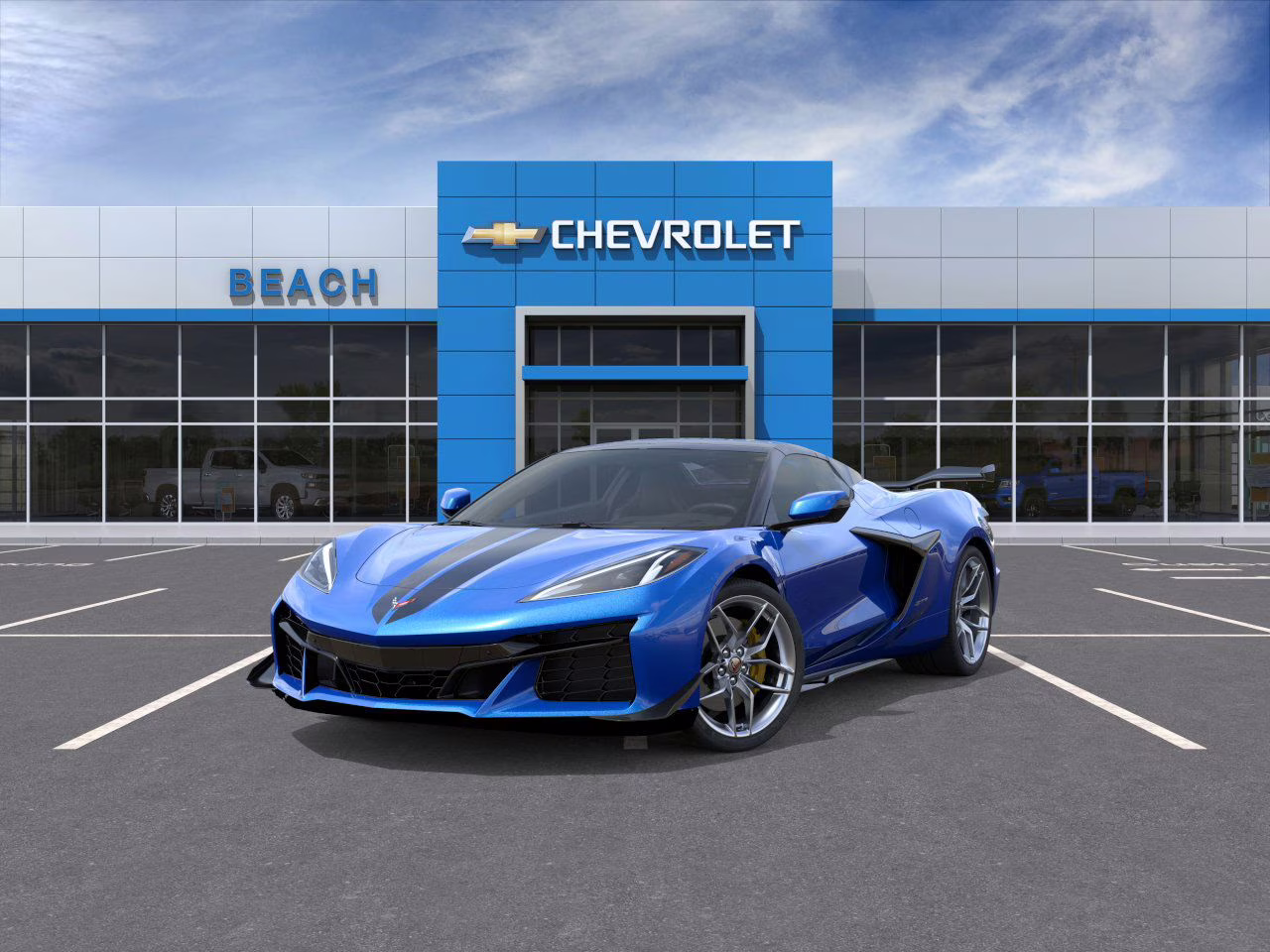 2026 Riptide Blue Metallic Chevrolet Corvette Z06 3LZ RWD Convertible