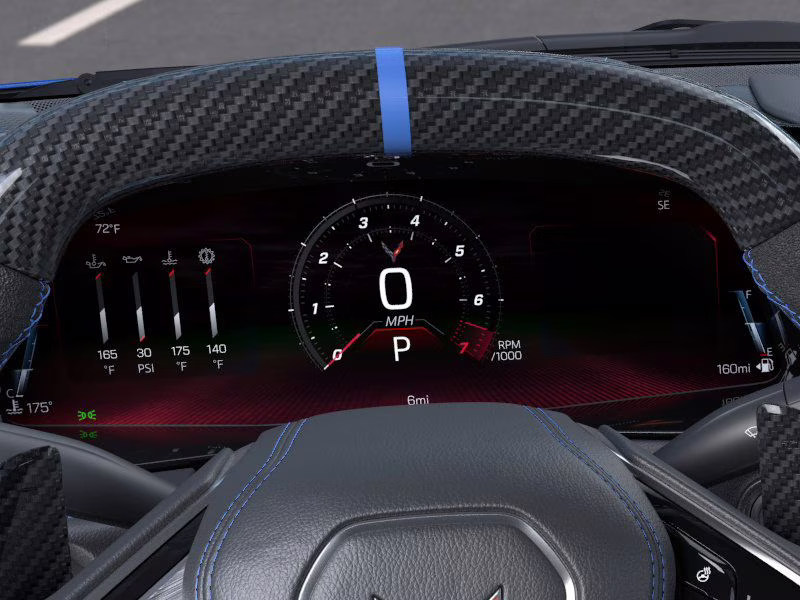 2026 Riptide Blue Metallic Chevrolet Corvette Z06 3LZ RWD Convertible