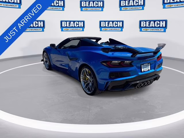 2026 Riptide Blue Metallic Chevrolet Corvette Z06 3LZ RWD Convertible