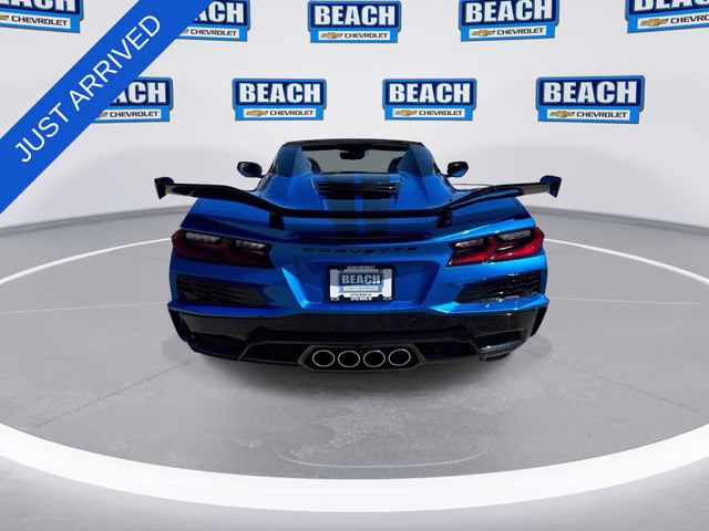 2026 Riptide Blue Metallic Chevrolet Corvette Z06 3LZ RWD Convertible