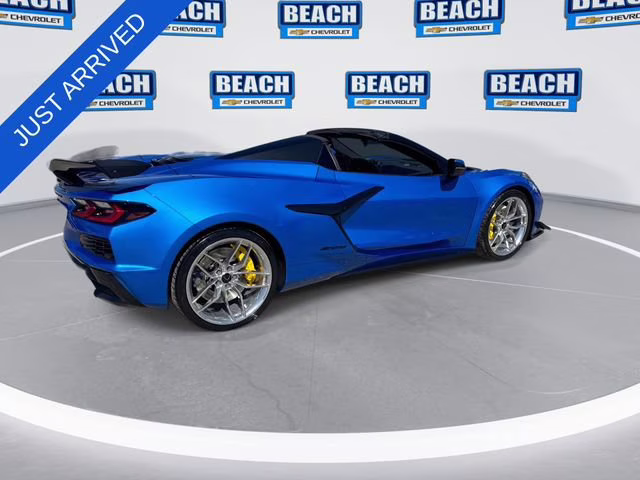 2026 Riptide Blue Metallic Chevrolet Corvette Z06 3LZ RWD Convertible