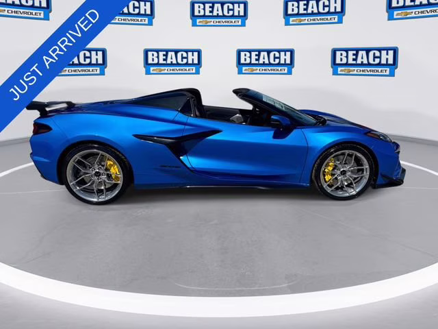 2026 Riptide Blue Metallic Chevrolet Corvette Z06 3LZ RWD Convertible