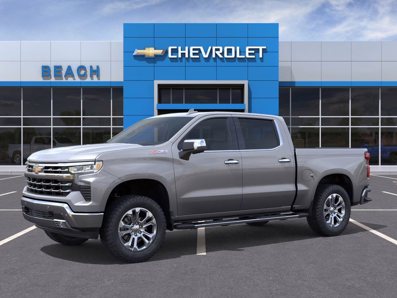 2026 Sterling Gray Metallic Chevrolet Silverado 1500 LTZ 4X4 Truck