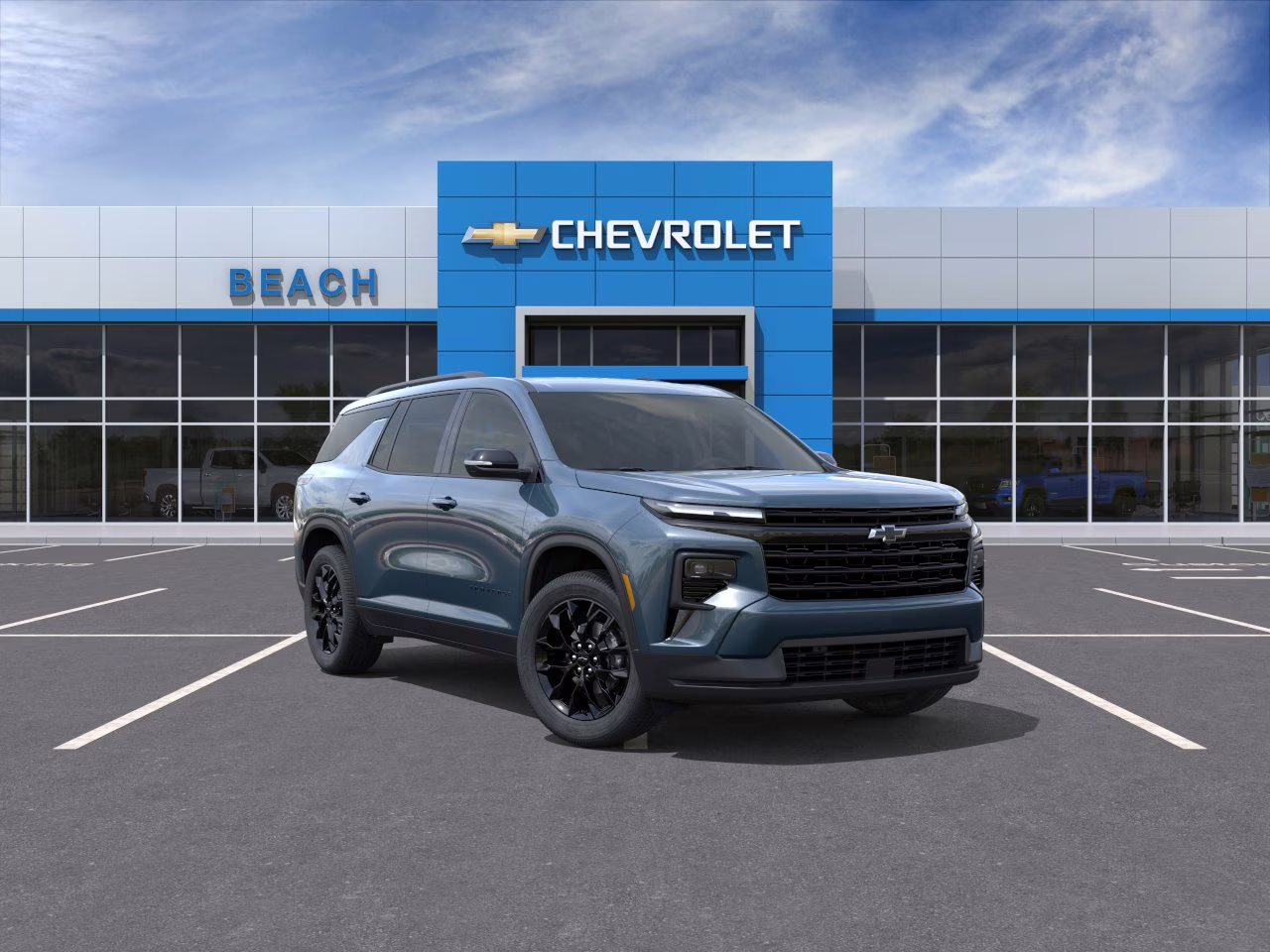 2026 Lakeshore Blue Metallic Chevrolet Traverse LT FWD SUV
