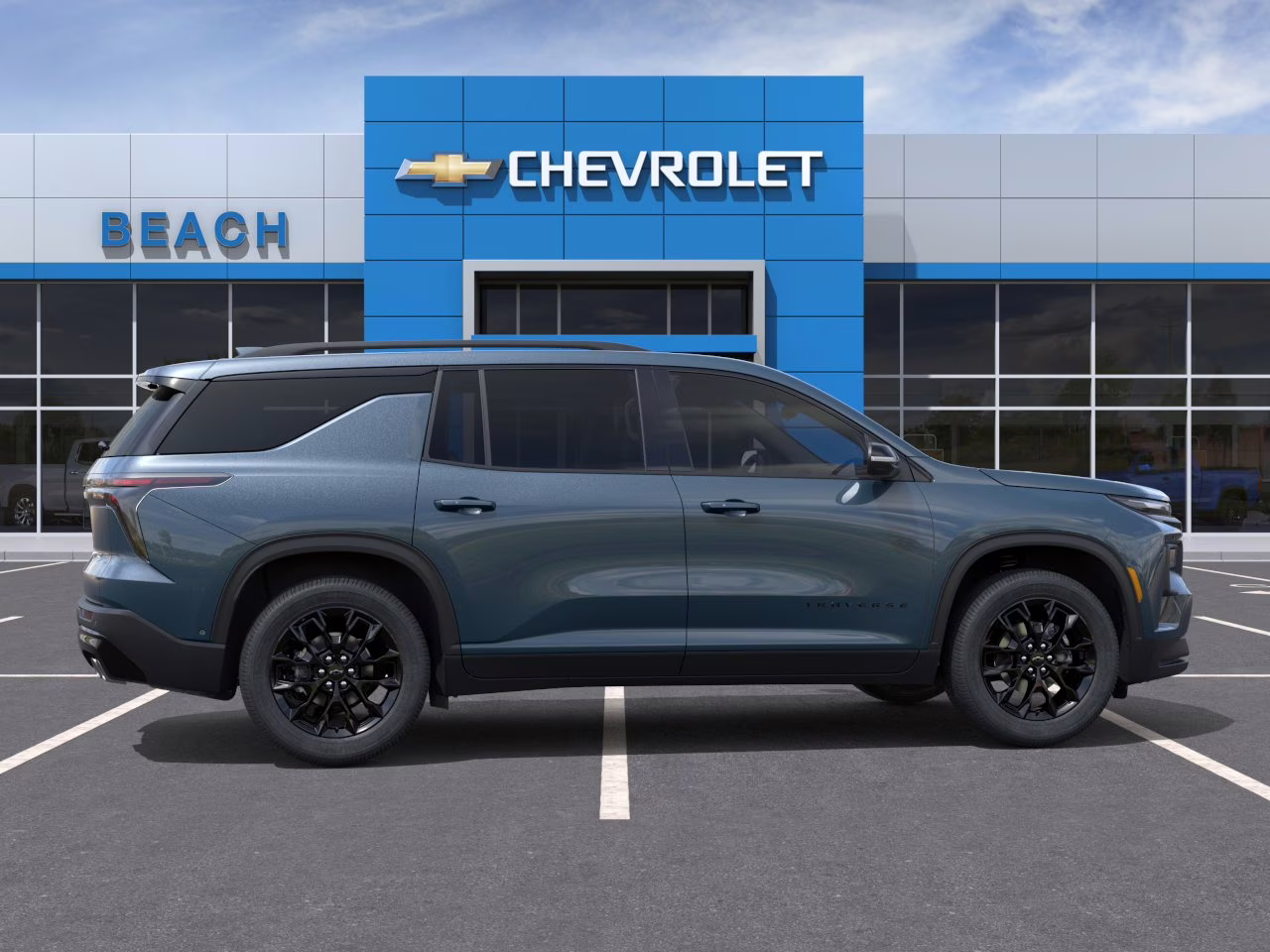 2026 Lakeshore Blue Metallic Chevrolet Traverse LT FWD SUV