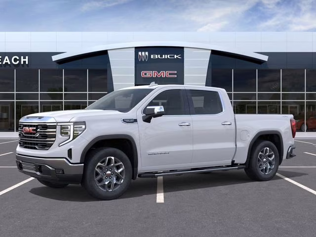 2026 Summit White GMC Sierra 1500 SLT 4X4 Truck